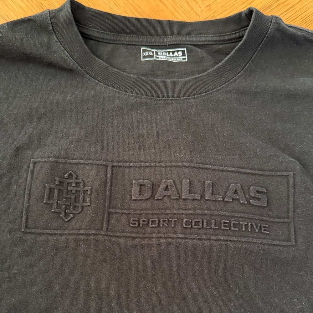 Pro Player Black Dallas Sport Collective Tee Fits like XL